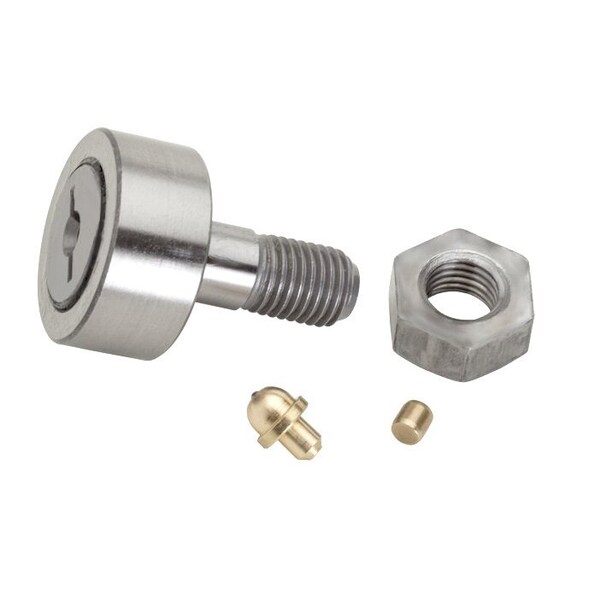 NTN KR52LLV6, Crowned Cam Follower  52 Mm Od, 20 Mm Stud Dia, 405 Mm Stud Len